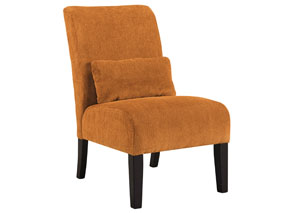 Annora Orange Accent Chair,Ashley