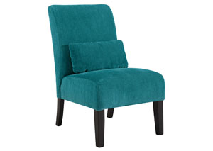 Annora Teal Accent Chair,Ashley