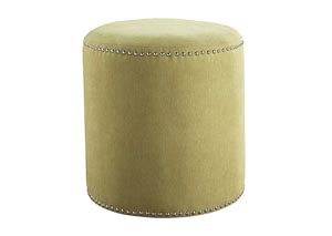 Revel Citron Accent Ottoman,Ashley