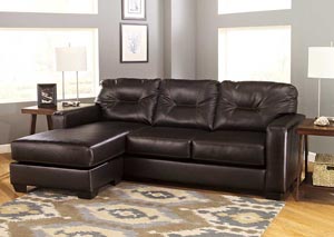 Alluvia Coffee Sofa Chaise,Ashley