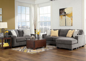 Hodan Marble Sofa Chaise & Loveseat,Ashley