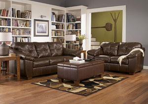 San Lucas Harness Sofa & Loveseat,Ashley