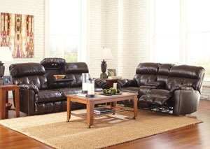 Vanora Canyon Reclining Sofa & Loveseat,Ashley
