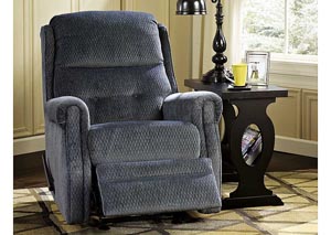 Meadowbark Navy Glider Recliner,Ashley