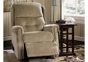Meadowbark Mocha Glider Recliner,Ashley