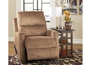 Karrabin Almond Glider Recliner,Ashley