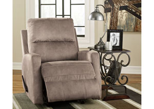 Karrabin Pecan Glider Recliner,Ashley