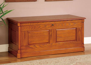 Oak Cedar Chest,Coaster