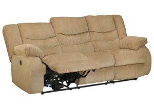 Garek Sand Reclining Power Sofa,Ashley