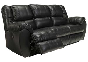 McAdams Black Reclining Power Sofa,Ashley