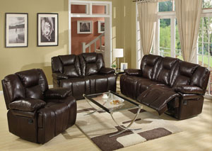 Chocolate Rocker Recliner,Lifestyle