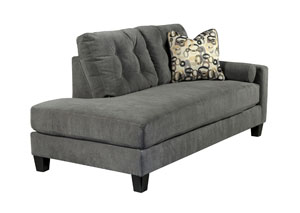 Mallbern Charcoal RAF Corner Chaise,Ashley
