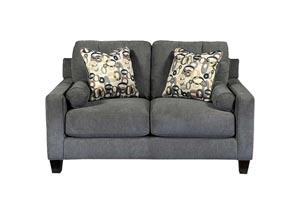 Mallbern Charcoal Loveseat,Ashley
