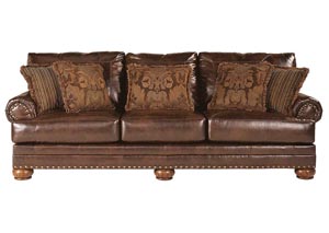 DuraBlend Antique Sofa,Ashley