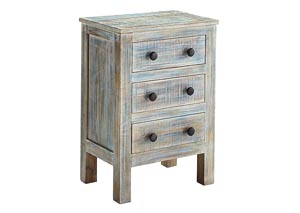 Charlowe Multi Three Drawer Night Stand,Ashley