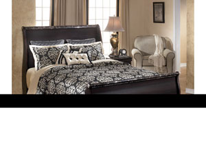 Esmarelda Queen Sleigh Bed,Ashley