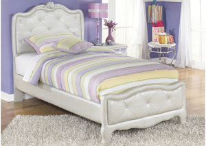 Zarollina Twin Upholstered Bed,Ashley