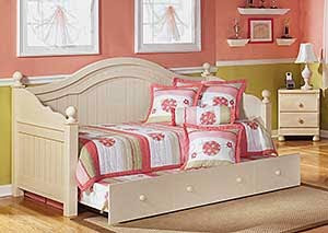 Cottage Retreat Day Bed w/ Trundle,Ashley