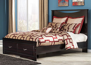 Zanbury Queen Panel Storage Bed,Ashley