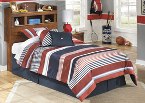 Barchan Twin Bookcase Headboard,Ashley