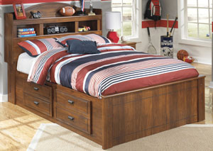 Barchan Full Bookcase Bed w/ Storage,Ashley