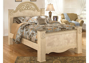 Saveaha Queen Poster Bed,Ashley