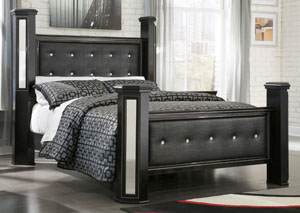Alamadyre Upholstered Queen Poster Bed,Ashley