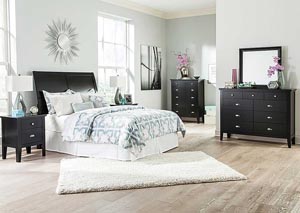 Braflin Queen Sleigh Headboard, Dresser & Mirror,Ashley