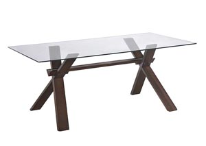 Glass Top Dining Table,Global Furniture