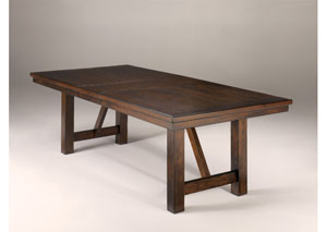 Holloway Rectangular Extension Table,Ashley
