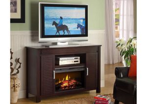 Dalton Brown TV-Stand Fireplace - Veneer,Elements