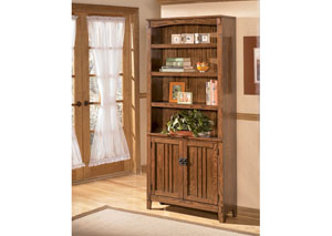 Cross Island Large Door Bookcase,Ashley