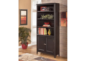 Carlyle Large Door Bookcase,Ashley