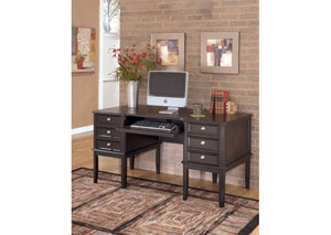 Carlyle Leg Desk w/ Storage,Ashley