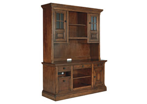 Gaylon Large Credenza & Hutch,Ashley