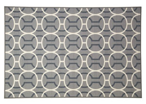 Abigail Gray/White Medium Rug,Ashley