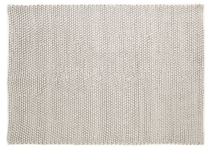 Handwoven Gray Large Rug,Ashley