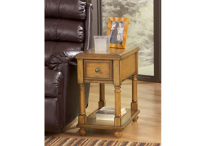 Brown Chair Side End Table,Ashley