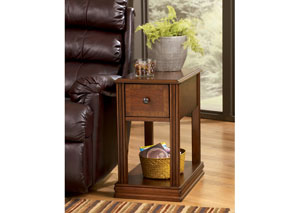 Brown Chair Side End Table,Ashley