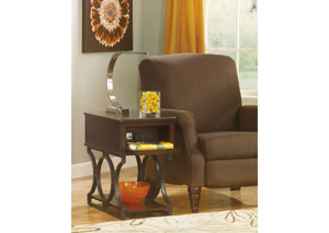 Bronze Chair Side End Table,Ashley