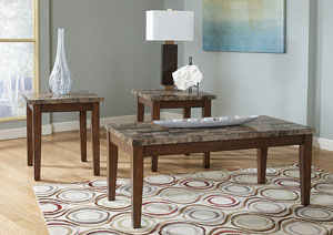 Theo Occasional Table Set (Cocktail & 2 Ends),Ashley