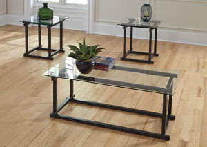 Vonarri Occasional Table Set (Cocktail & 2 Ends),Ashley