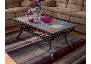 Antigo Rectangular Cocktail Table,Ashley