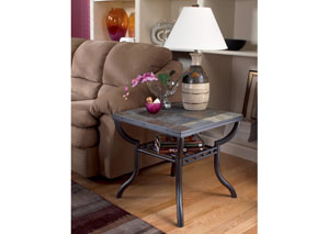 Antigo Square End Table,Ashley