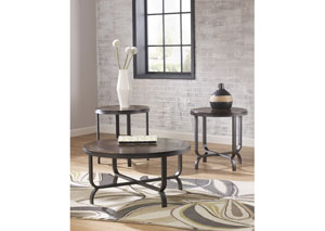 Ferlin Occasional Table Set (Cocktail & 2 Ends),Ashley