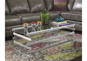 Frandelli Rectangular Cocktail Table,Ashley
