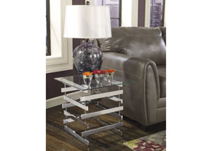 Frandelli Square End Table,Ashley