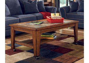 Toscana Rectangular Cocktail Table,Ashley