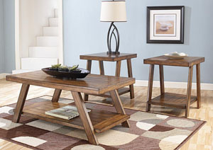 Bradley 3 Piece Occasional Table Set,Ashley