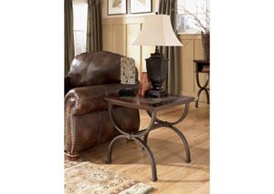 Zander Square End Table,Ashley